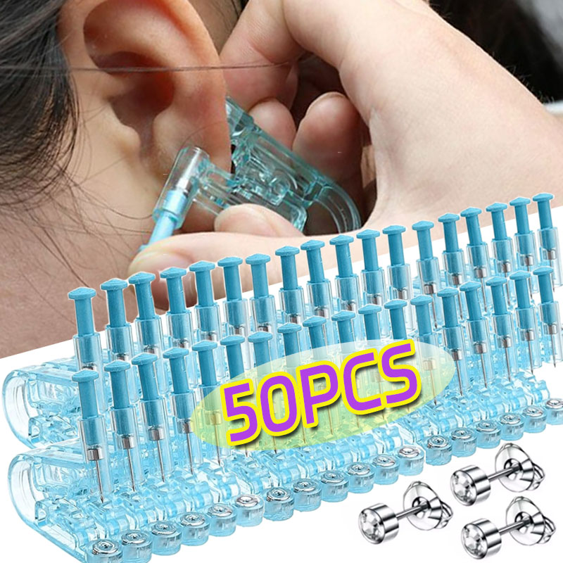 Body Jewelry Factory - Tek kullanımlık Kulak Delme Tabancası Seti