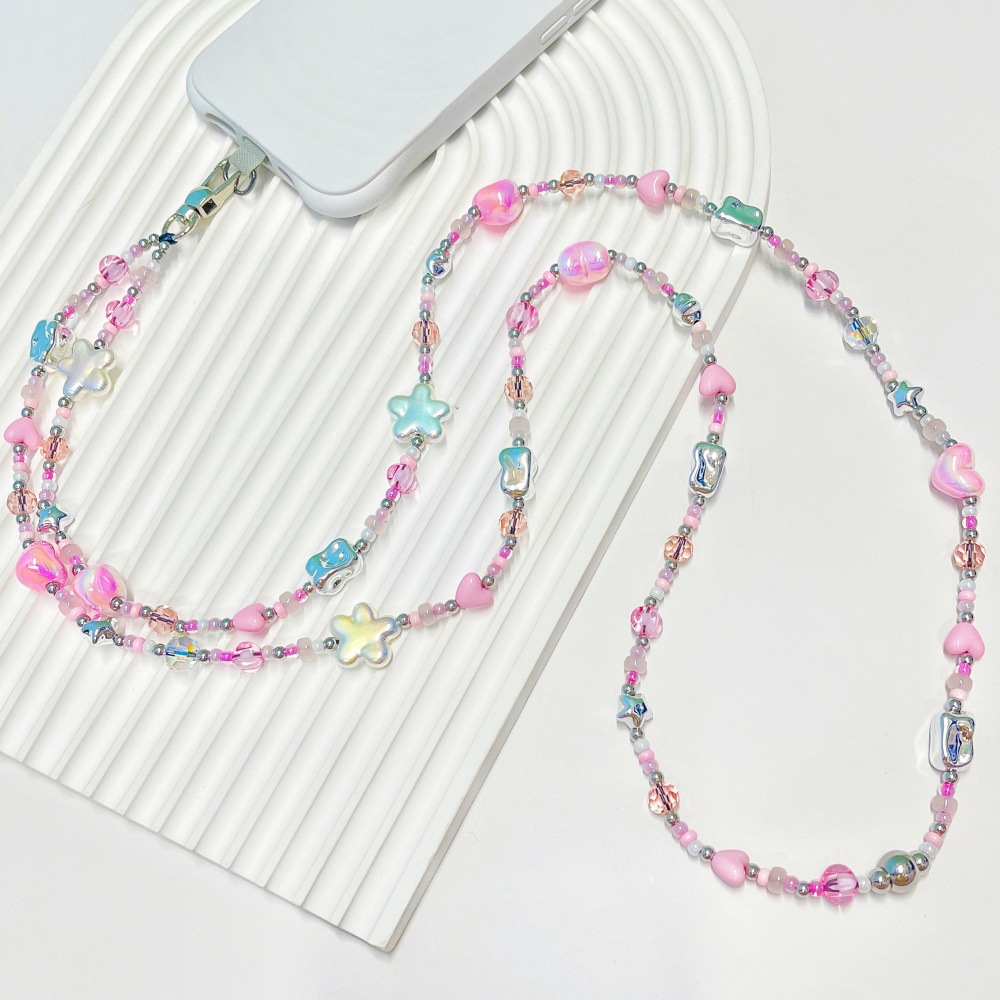 Body Jewelry Y2K - HERLOOK Pastel Y2K Kalp Yıldız Boncuklu