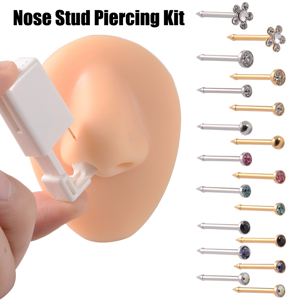 Body Jewelry Factory - Tek Kullanımlık Güvenli Steril Burun Çivisi