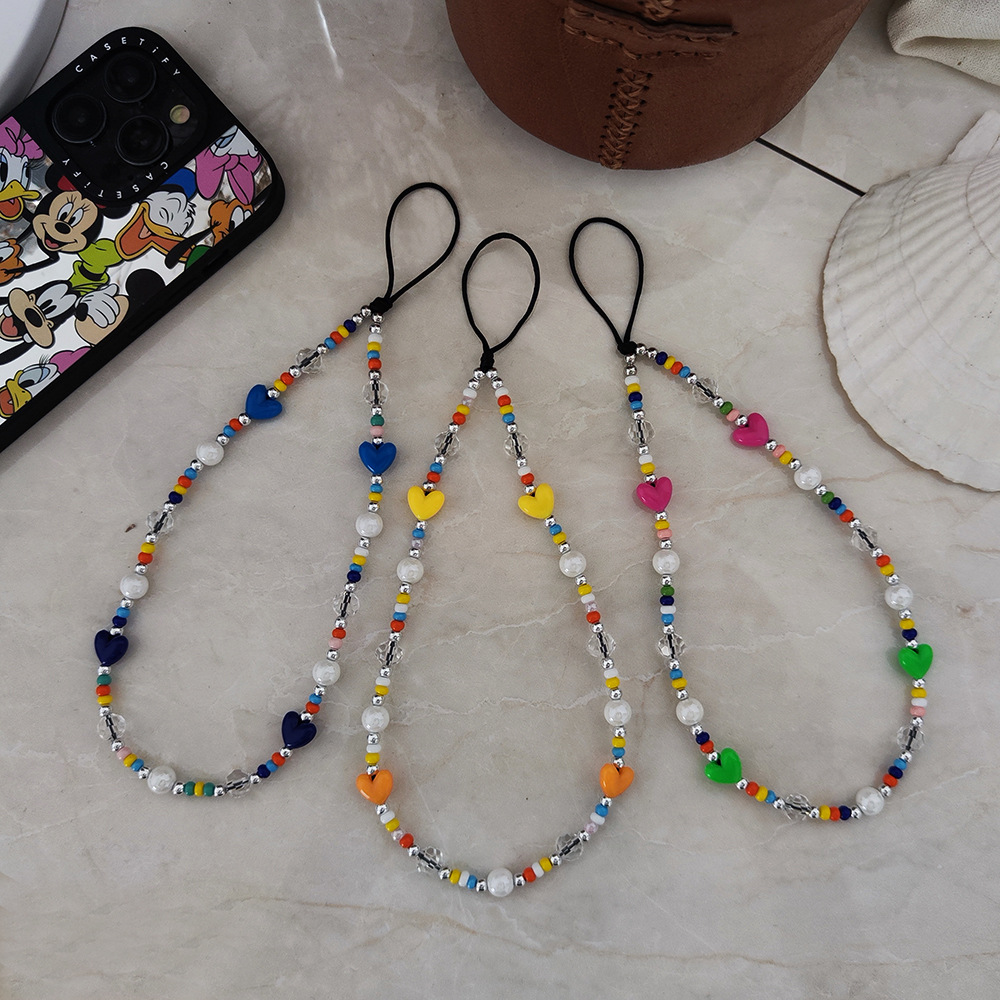 Body Jewelry Y2K - Kkheart kalp telefon süsü Y2K aksesuarları