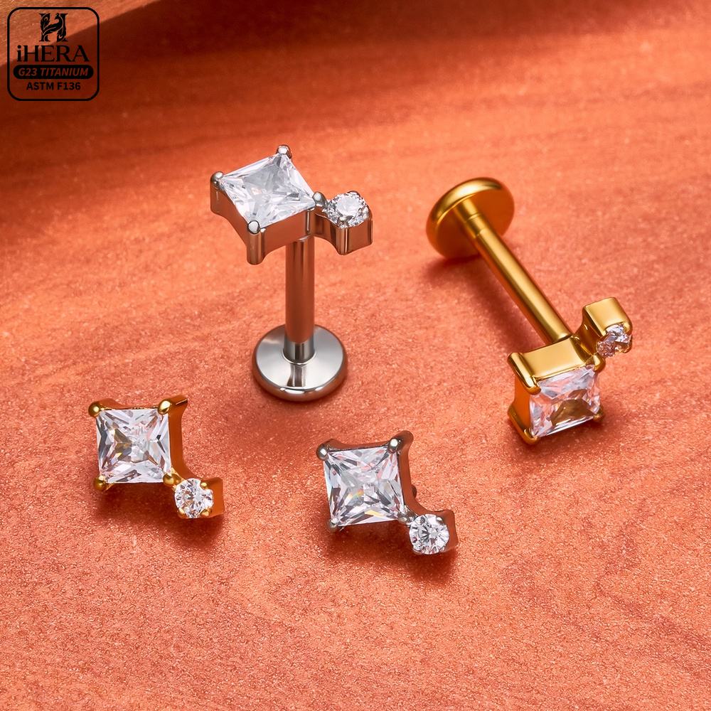 F136 Titanyum Piercing Çivisi  - Body Jewelry Vertical Labret incelemesi ve fiyatı
