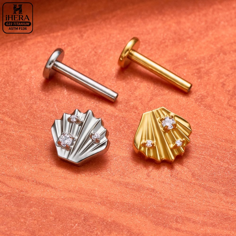 F136 Titanyum Piercing Çivisi  - Body Jewelry Vertical Labret incelemesi ve fiyatı