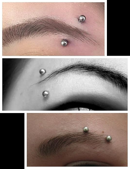 32 adet/set Cerrahi Çelik Kavi - Body Jewelry Vertical Labret incelemesi ve fiyatı