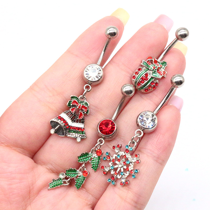 Kadınlar İçin Noel Serisi Göbe - Body Jewelry Factory incelemesi ve fiyatı