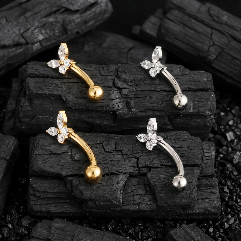 ASTM F136 Titanyum Küçük Keleb - Body Jewelry Vertical Labret incelemesi ve fiyatı