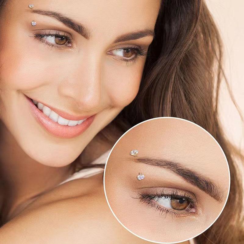 4 adet Rook Piercing Takısı Ka - Body Jewelry Vertical Labret incelemesi ve fiyatı