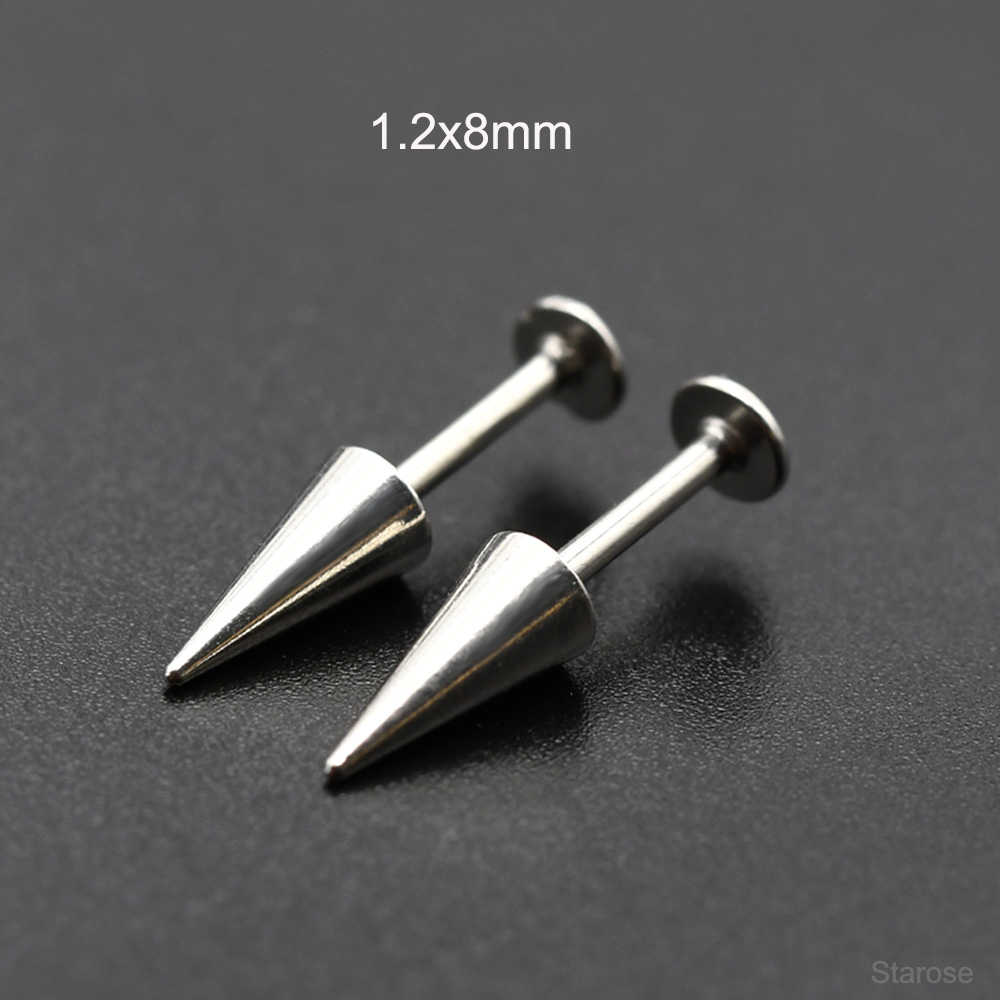 Starose 2 adet gotik koni pasl - Body Jewelry Vertical Labret incelemesi ve fiyatı