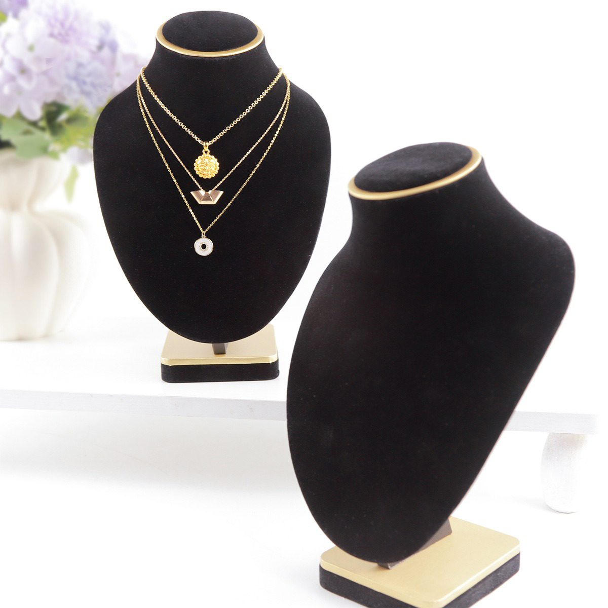 Siyah Kadife Takı Göstericiler - Body Jewelry In Store incelemesi ve fiyatı