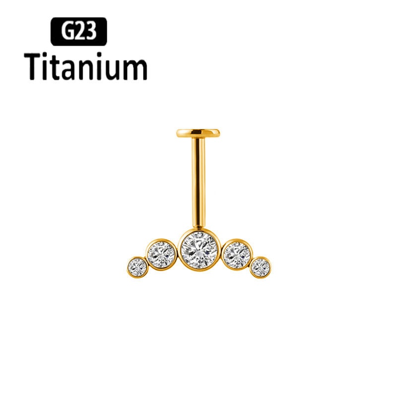 G23 Titanyum Kulak Piercingi İ - Body Jewelry Vertical Labret incelemesi ve fiyatı