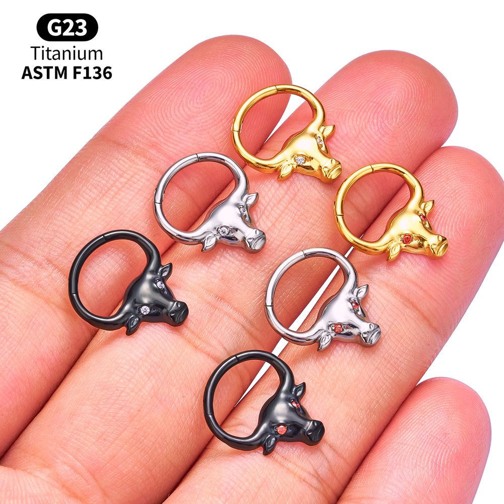 G23 Titanyum Kilitli Halka Set - Body Jewelry Vertical Labret incelemesi ve fiyatı