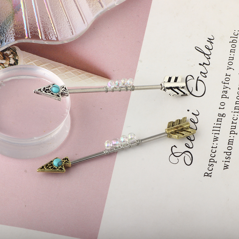 toptan 2 renkli 38mm 14g endüs - Body Jewelry Co incelemesi ve fiyatı