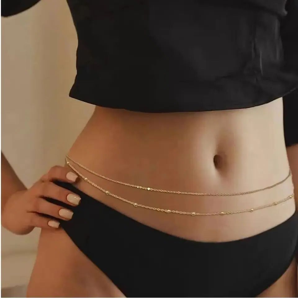 HipHop Çift Katmanlar Göbek Zi - Body Jewelry Types incelemesi ve fiyatı
