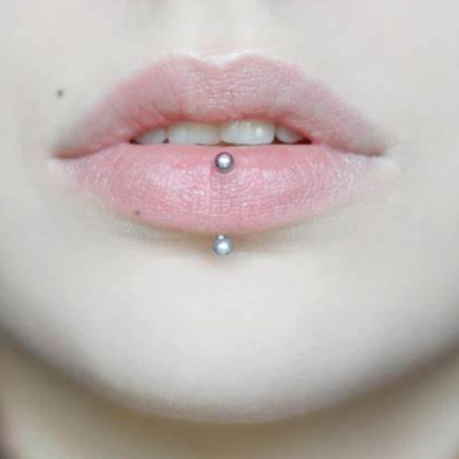 8 adet Kale Piercing Takı Kale - Body Jewelry Vertical Labret incelemesi ve fiyatı