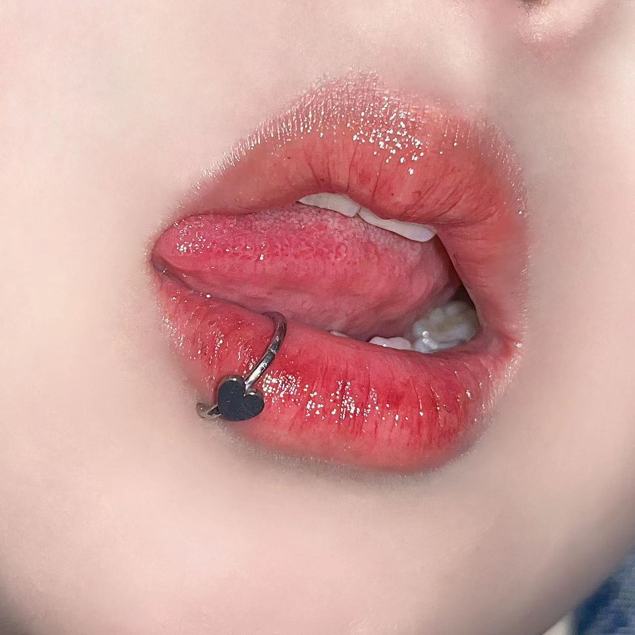 Paslanmaz Çelik Dudak Yüzük Me - Body Jewelry Vertical Labret incelemesi ve fiyatı