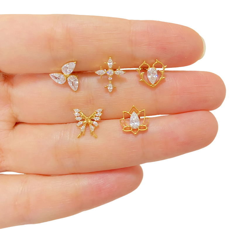 ASTM F136 Titanyum Kulak PIERC - Body Jewelry Factory incelemesi ve fiyatı